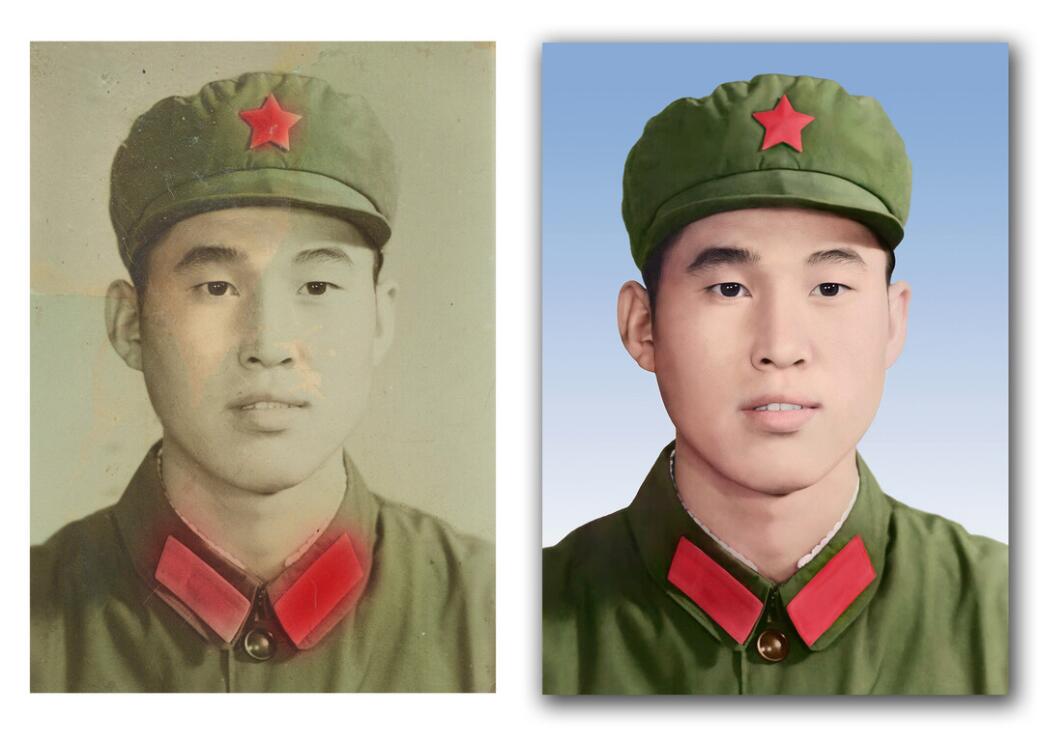 庐山破损照片修复-18