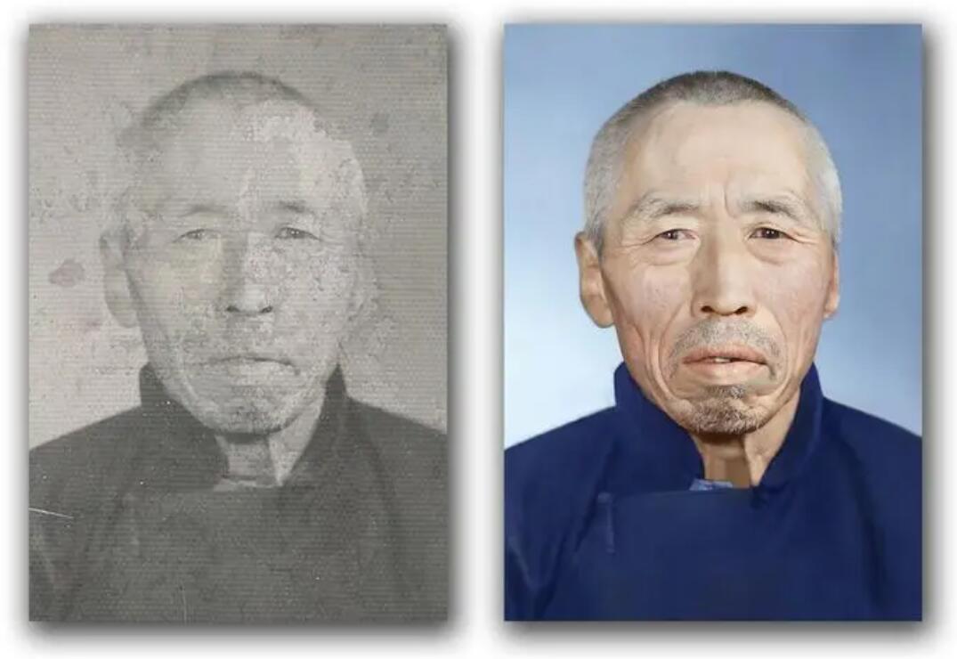 庐山破损照片修复-56